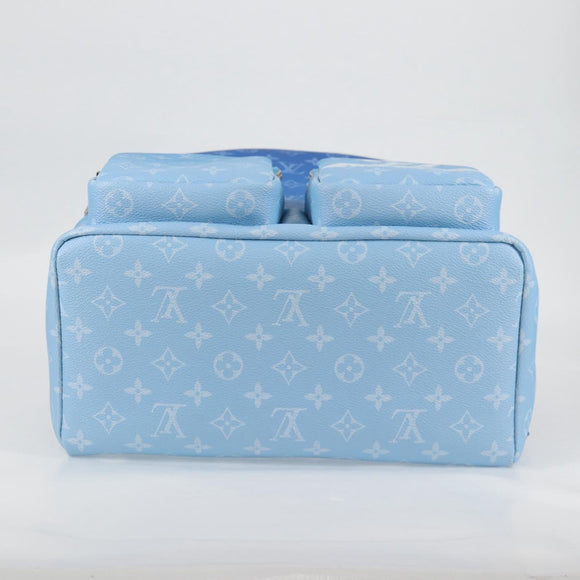 LOUIS VUITTON Monogram Clouds Multi Pocket Backpack Blue M45441 Auth yk18948M