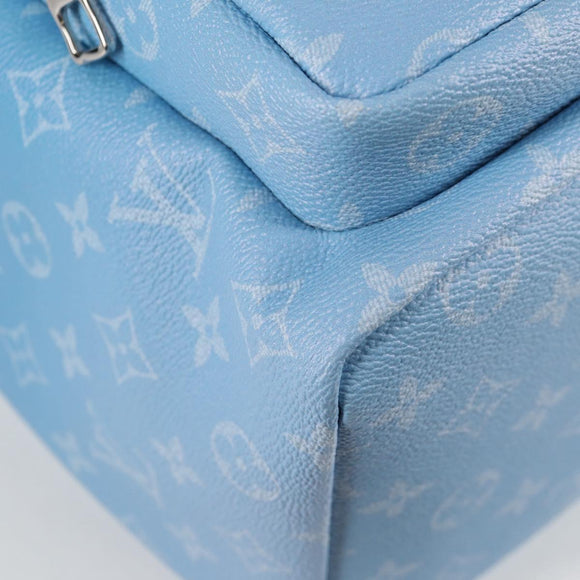 LOUIS VUITTON Monogram Clouds Multi Pocket Backpack Blue M45441 Auth yk18948M