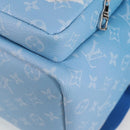LOUIS VUITTON Monogram Clouds Multi Pocket Backpack Blue M45441 Auth yk18948M-19