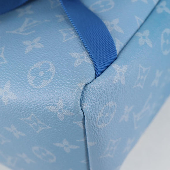 LOUIS VUITTON Monogram Clouds Multi Pocket Backpack Blue M45441 Auth yk18948M