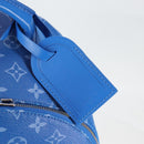 LOUIS VUITTON Monogram Clouds Multi Pocket Backpack Blue M45441 Auth yk18948M-22