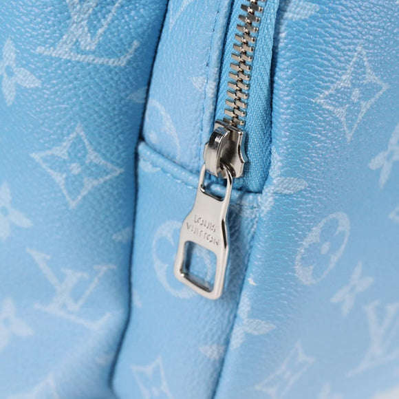 LOUIS VUITTON Monogram Clouds Multi Pocket Backpack Blue M45441 Auth yk18948M