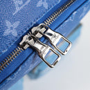 LOUIS VUITTON Monogram Clouds Multi Pocket Backpack Blue M45441 Auth yk18948M-25