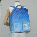 LOUIS VUITTON Monogram Clouds Multi Pocket Backpack Blue M45441 Auth yk18948M-30