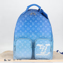 LOUIS VUITTON Monogram Clouds Multi Pocket Backpack Blue M45441 Auth yk18948M-12