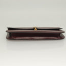CELINE Macadam Canvas Pouch Clutch Bag 2Set Brown Auth yk18950-6