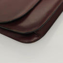 CELINE Macadam Canvas Pouch Clutch Bag 2Set Brown Auth yk18950-7