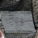 FENDI Zucca Canvas Tote Bag Black Brown Auth yk18964-16