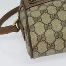 GUCCI GG Supreme Web Sherry Line Shoulder Bag PVC Beige 001 44 6655 Auth yk18967-10