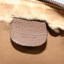 GUCCI GG Supreme Web Sherry Line Shoulder Bag PVC Beige 001 44 6655 Auth yk18967-15