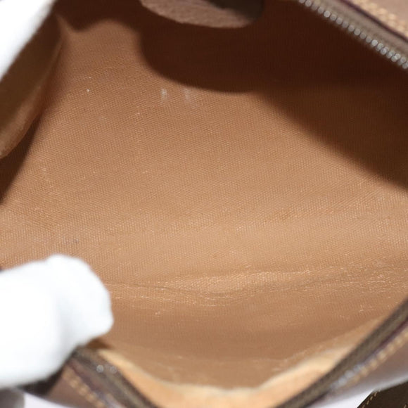 GUCCI GG Supreme Web Sherry Line Shoulder Bag PVC Beige 001 44 6655 Auth yk18967