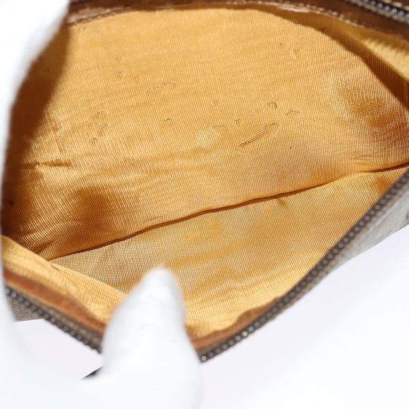 GUCCI GG Supreme Web Sherry Line Shoulder Bag PVC Beige 001 44 6655 Auth yk18967