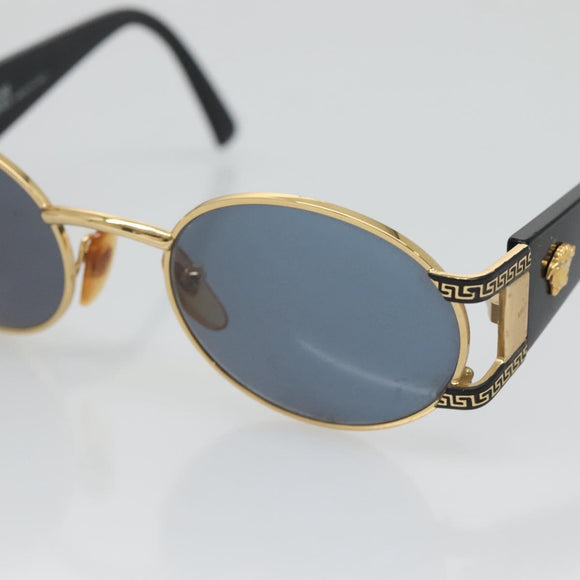 Gianni Versace Sunglasses plastic Black Auth yk18996