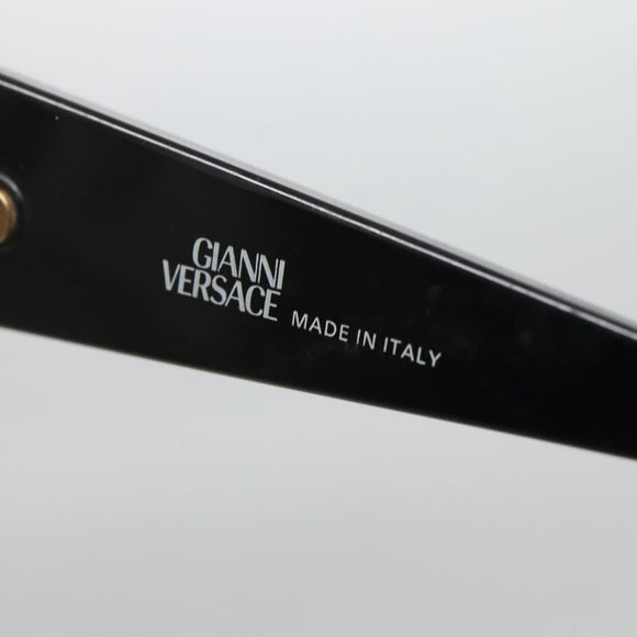 Gianni Versace Sunglasses plastic Black Auth yk18996