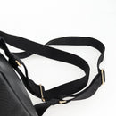 MCM Vicetos Studs Backpack Leather Black Gold Auth yk19000V-15