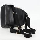 MCM Vicetos Studs Backpack Leather Black Gold Auth yk19000V-8