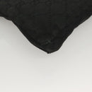 GUCCI GG Canvas Waist bag Black Silver 28566 Auth yk19002-15