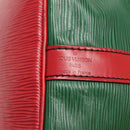 LOUIS VUITTON Epi Petit Noe Shoulder Bag Bicolor Green Red M44147 Auth yk19006-17