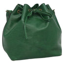 LOUIS VUITTON Epi Petit Noe Shoulder Bag Green M44104 LV Auth yk19009-1