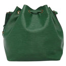 LOUIS VUITTON Epi Petit Noe Shoulder Bag Green M44104 LV Auth yk19009-2
