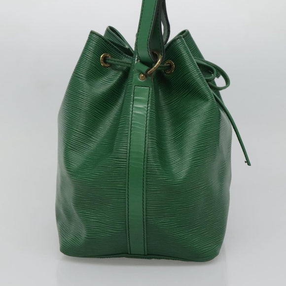 LOUIS VUITTON Epi Petit Noe Shoulder Bag Green M44104 LV Auth yk19009
