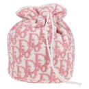 Christian Dior Trotter Purse Hand Bag Pile Pink Auth yk19015V-1