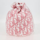 Christian Dior Trotter Purse Hand Bag Pile Pink Auth yk19015V-4