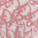 Christian Dior Trotter Purse Hand Bag Pile Pink Auth yk19015V-14