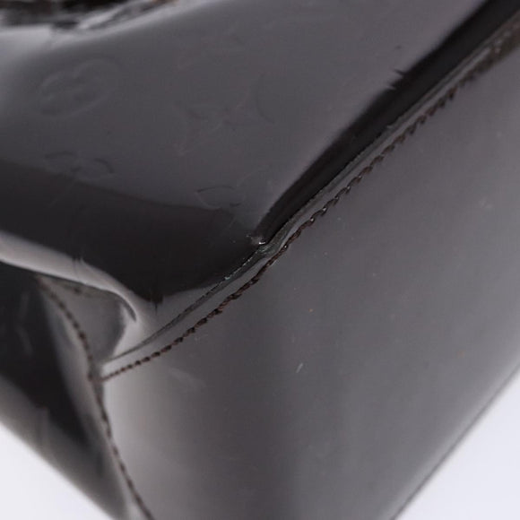 LOUIS VUITTON Monogram Vernis Wilshire PM Hand Bag Amarante M93641 Auth yk19019