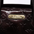 LOUIS VUITTON Monogram Vernis Wilshire PM Hand Bag Amarante M93641 Auth yk19019-17