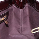 LOUIS VUITTON Monogram Vernis Wilshire PM Hand Bag Amarante M93641 Auth yk19019-18