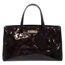 LOUIS VUITTON Monogram Vernis Wilshire PM Hand Bag Amarante M93641 Auth yk19019-13