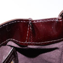 LOUIS VUITTON Monogram Vernis Wilshire PM Hand Bag Amarante M93641 Auth yk19019-12