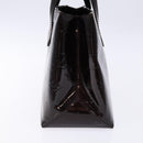 LOUIS VUITTON Monogram Vernis Wilshire PM Hand Bag Amarante M93641 Auth yk19019-3