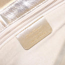 Salvatore Ferragamo Gancini Shoulder Bag Leather Gold Tone Auth yk19023-11