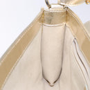 Salvatore Ferragamo Gancini Shoulder Bag Leather Gold Tone Auth yk19023-21