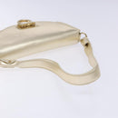 Salvatore Ferragamo Gancini Shoulder Bag Leather Gold Tone Auth yk19023-7