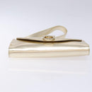 Salvatore Ferragamo Gancini Shoulder Bag Leather Gold Tone Auth yk19023-5