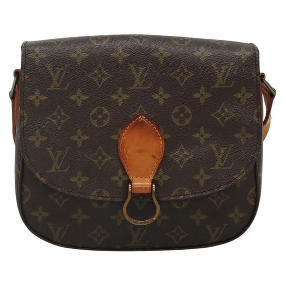 LOUIS VUITTON Monogram Saint Cloud GM Shoulder Bag M51242 LV Auth yk19030