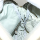 CHANEL Sports Line Shoulder Bag Nylon White Silver CC Auth yk19044-22