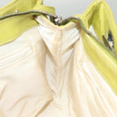 CHANEL Matelasse Chain Shoulder Bag Caviar Skin Green Gold CC Auth yk19052-18