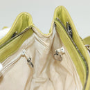 CHANEL Matelasse Chain Shoulder Bag Caviar Skin Green Gold CC Auth yk19052-19