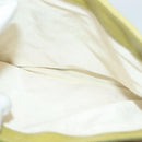 CHANEL Matelasse Chain Shoulder Bag Caviar Skin Green Gold CC Auth yk19052-20