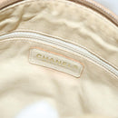 CHANEL Wild Stitch Shoulder Bag Leather Brown Gold CC Auth yk19057-19