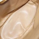 GUCCI GG Supreme Shoulder Bag PVC Beige Gold Auth yk19065-17