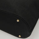 GIVENCHY Shoulder Bag Canvas Black Gold Auth yk19066-16