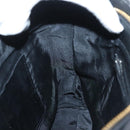 GIVENCHY Schultertasche Canvas Schwarz Gold Auth yk19066-19
