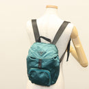 PRADA Backpack Satin Blue Auth yk19071-27