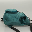 PRADA Backpack Satin Blue Auth yk19071-3