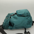 PRADA Backpack Satin Blue Auth yk19071-4